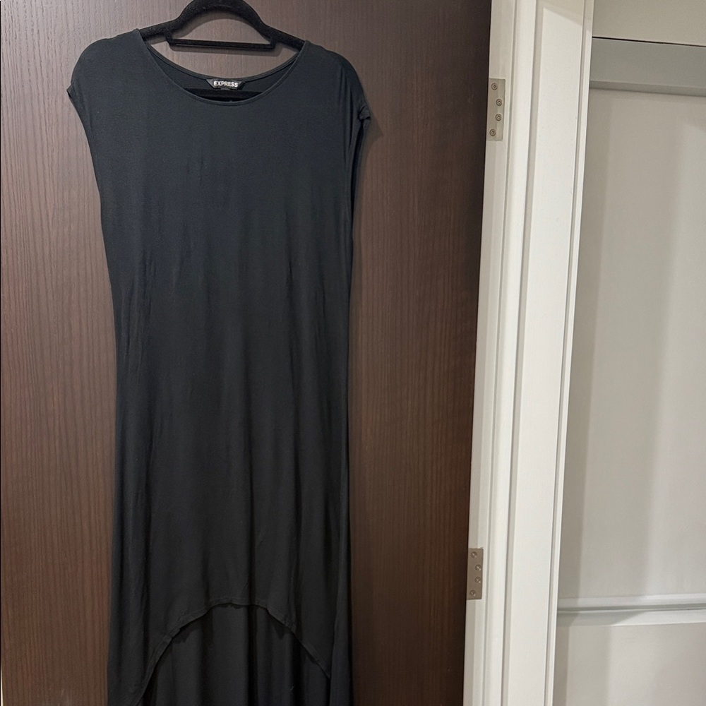 Express Black High Low Dress